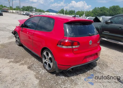 2012 Volkswagen Gti 2-Door from USA, damaged, VIN WVWFD7AJ6CW143311